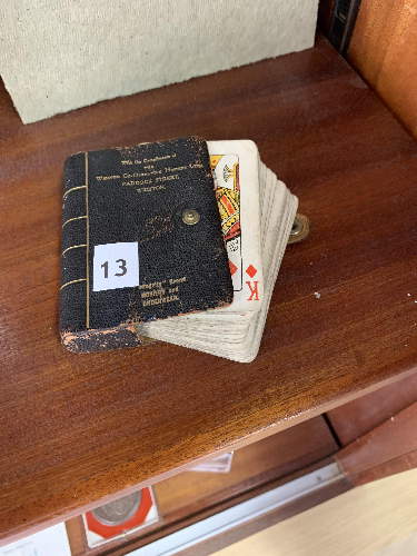 WIGSTON CO-OP HOSIERS PLAYING CARDS